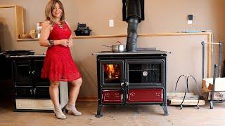 La Nordica Milly Wood Cookstove - Stove Top Cooking - Cooking Rice on Wood Cook Range