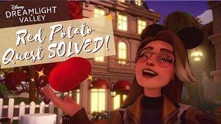 How to get the Red Potato - Disney Dreamlight Valley