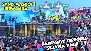 DI TUNGGU RIBUAN FANS ! RISWANDA JADI BINTANG PESTA RAKYAT KAMPANYE AKBAR PASLON 01 DI PASURUAN