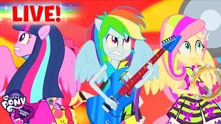  Equestria Girls Live: MOVIE NIGHT MARATHON | Full Movies Children's Cartoon