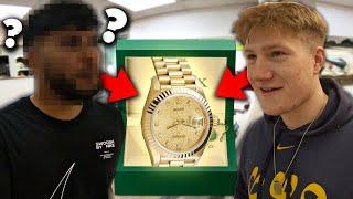 Mystery Customer Sells SOLID GOLD ROLEX!