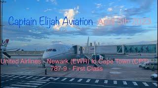 United Airlines - Newark (EWR) to Cape Town (CPT) - First Class - 787-9 - Tripreport