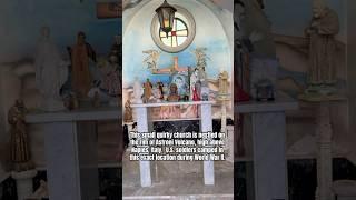 This small church is nestled on the rim of Astroni Volcano.  U.S. soldiers camped here during WW II