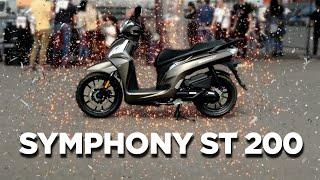 Новый скутер SYM Symphony ST 200 | Новинка 2023 в России!