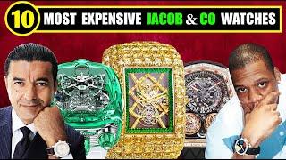 TOP 10 MOST EXPENSIVE  JACOB & CO  WATCHES | Luxury Designer Watches