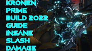 Warframe- Kronen Prime Build 2022 Guide [5 forma] INSANE Builds