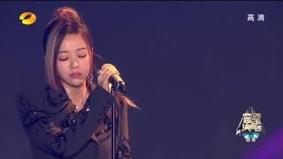 张靓颖Jane Zhang《Battle Field+Dust My Shoulders Off+心电感应808》2017湖南卫视跨年HunanTV New Year's Countdown