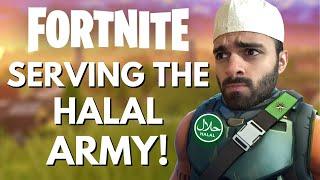 CAPTAIN HALAL PLAYS FORTNITE!