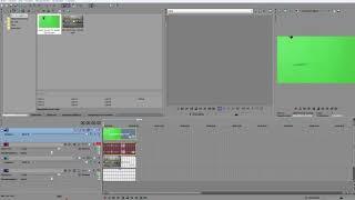 Как убрать зелёный фон в Sony Vegas Pro 12