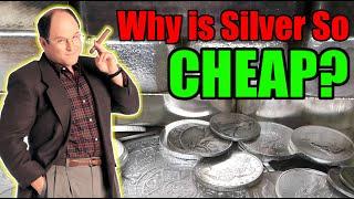 PROOF of Silver Price Manipulation? 3 Things Keeping it Cheap! #silver