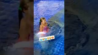 DESAFIO NA PISCINA         #shorts
