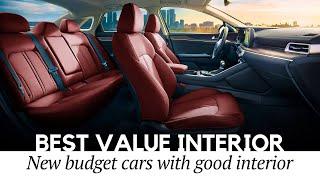 10 New Cars and SUVs with Premium Yet Budget Friendly Interiors (2021 Guide)