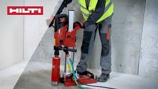 HOW TO assemble the Hilti DD 150 coring tool for hand-guided wet drilling