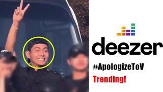 Full Video! BTS V Harassed by Deezer? ARMYs Are Furious, #ApologizeToV Trending!