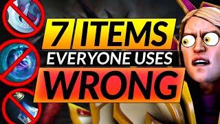 7 ITEMS Everyone Uses WRONG in Dota 2 - Mistakes You MUST STOP - Pro Tips and Tricks Guide