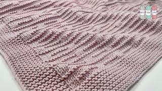 How to Knit the "Milo" Baby Blanket