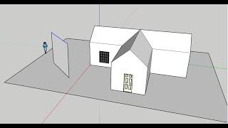 SketchUp 2024 Simple House