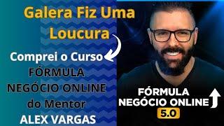 Comprei O curso Formula Negócio Online FNO Do Alex Vargas  Mostrei Os Módulos por Dentro