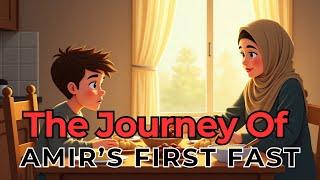 The Journey of Amir’s First Fast | English Story for Kids | RAMADAN Tales | Ramadan Story for Kids