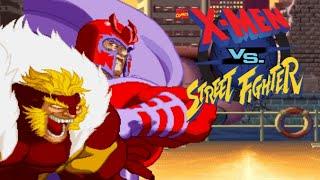 X-Men vs Street Fighter - Magneto & Sabretooth