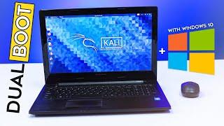 How to Install Kali Linux and Windows 10 / 11 in Laptop or PC (Dual Boot)