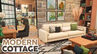 Modern Cottage Apartment // The Sims 4 Speed Build: Apartment Renovation