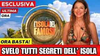  ISOLA DEI FAMOSI - LA RIVELAZIONE SHOCK DI LUCE CAPONEGRO FA TREMARE IL REALITY SHOW