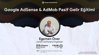 Google AdSense & AdMob Pasif Gelir Eğitimi Bölüm 1