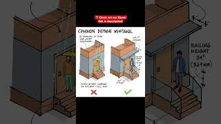 DESIGN MISTAKE YOU DIDN’T NOTICE! #shorts #civilengineering065 #viral