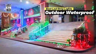 Led strip lights: Outdoor Waterproof - Led strip light decoration ideas