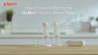 How to Clean and Sterilise Your PIGEON GoMini™ Double Electric Breast Pump