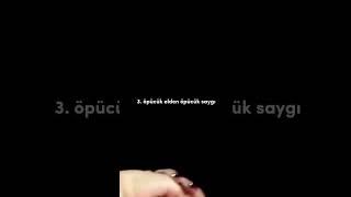4 öpücük formülü @iremderici