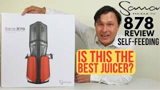 Juicing Made Easy! Sana 878 Self-Feeding Juicer Unboxing Review