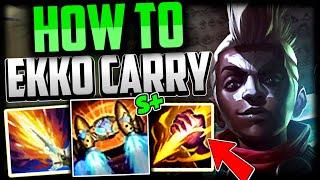 EKKO JUNGLE MONSTER (How to Play Ekko) - Ekko Jungle Guide Season 14 League of Legends