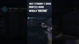 Best Standoff 2 Skins part 2:-AWM NEBULA 'ARCANE'#csgo #standoff2 #so2 #freeskins #shorts #sniper