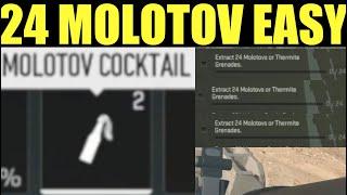 How to "Extract 24 molotov or thermite Grenades" dmz EASY METHOD