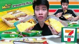 MAY SHAWARMA NA SA 7 ELEVEN?! (7 ELEVEN MUKBANG | BUSOG MEALS)