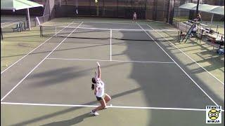 Roxanne Resma (Hawaii) vs. Zalina Khairudinova (Ole Miss) HIGHLIGHTS - D1 College Tennis 2017