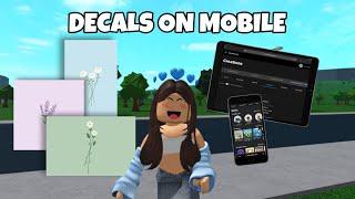 HOW TO UPLOAD DECALS ON MOBILE! / evabl0x