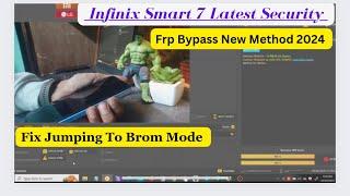 all Infinix Frp bypass  2024 || Android 14,13,12 || With Unlock Tool Jumping To Brom mode Error fix