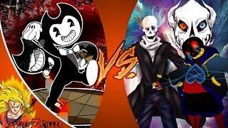 BENDY vs ERROR!SANS! & W. D. GASTER! (Bendy and The Ink Machine vs Undertale) CFC REACTION!!!