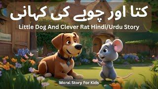 "Danny Kutta aur Mia Choohiya ki Dosti ka Sabak in Urdu/Hindi Story"|Childhood Education