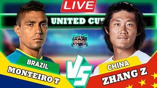 LIVE: Zhang Z vs Monteiro T • United Cup  #unitedcup #tennis #wta #atp