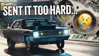 200 shot of Nitrous didn’t go as planned… She Sent it too Hard!