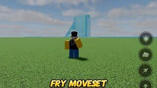 Fry Moveset #strongestbattlegrounds @Fryingx @ZAN3X312 @VexilityGaming