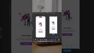 Design a clean and modern “No Messages yet” screen with me in Figma