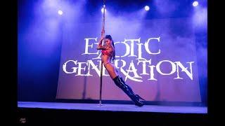 Cecilia Pole Dance Exotic Old School Exotic Generation Australia 2022