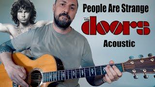 The Doors "People Are Strange" Acoustic Lesson & Cover