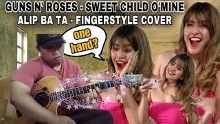 ALIP BA TA SWEET CHILD O MINE (GUNS N ROSES) | FINGERSTYLE COVER | REACTION