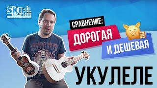 Дорогая и дешевая укулеле - сравнение | SKIFMUSIC.RU